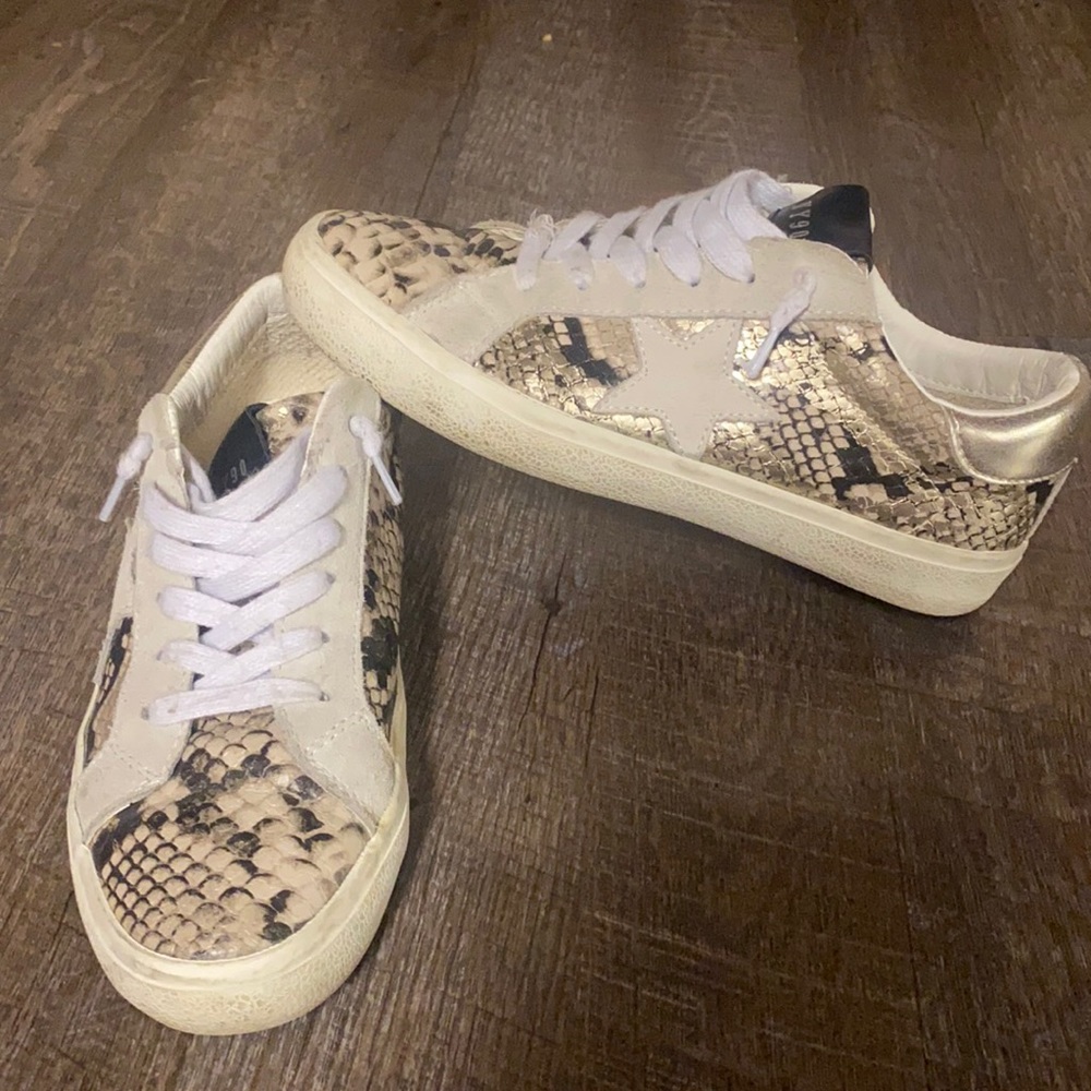 Steve Madden Snakeskin Sneakers